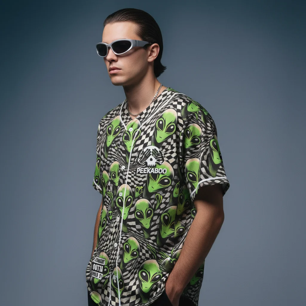 Peekaboo alien straight outta area 51 …
