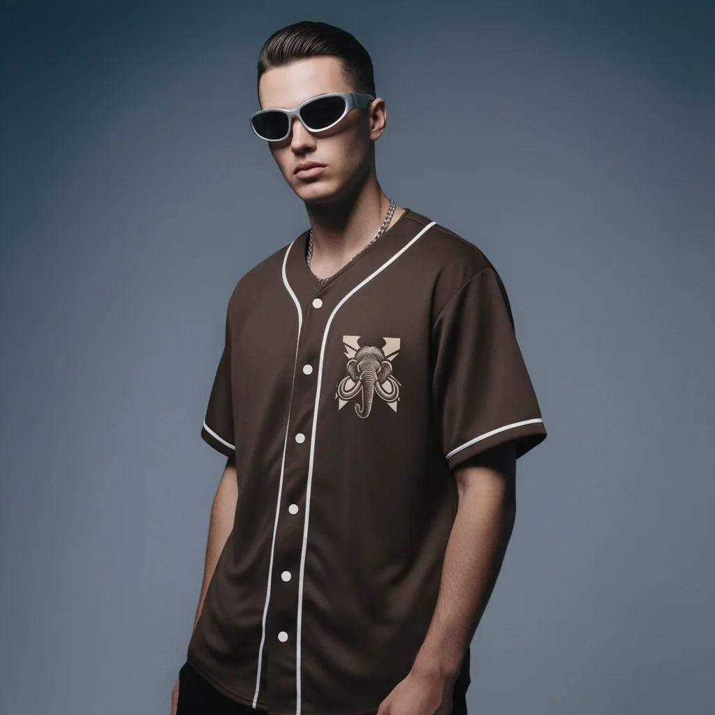 Excision Wooli rave baseball jersey