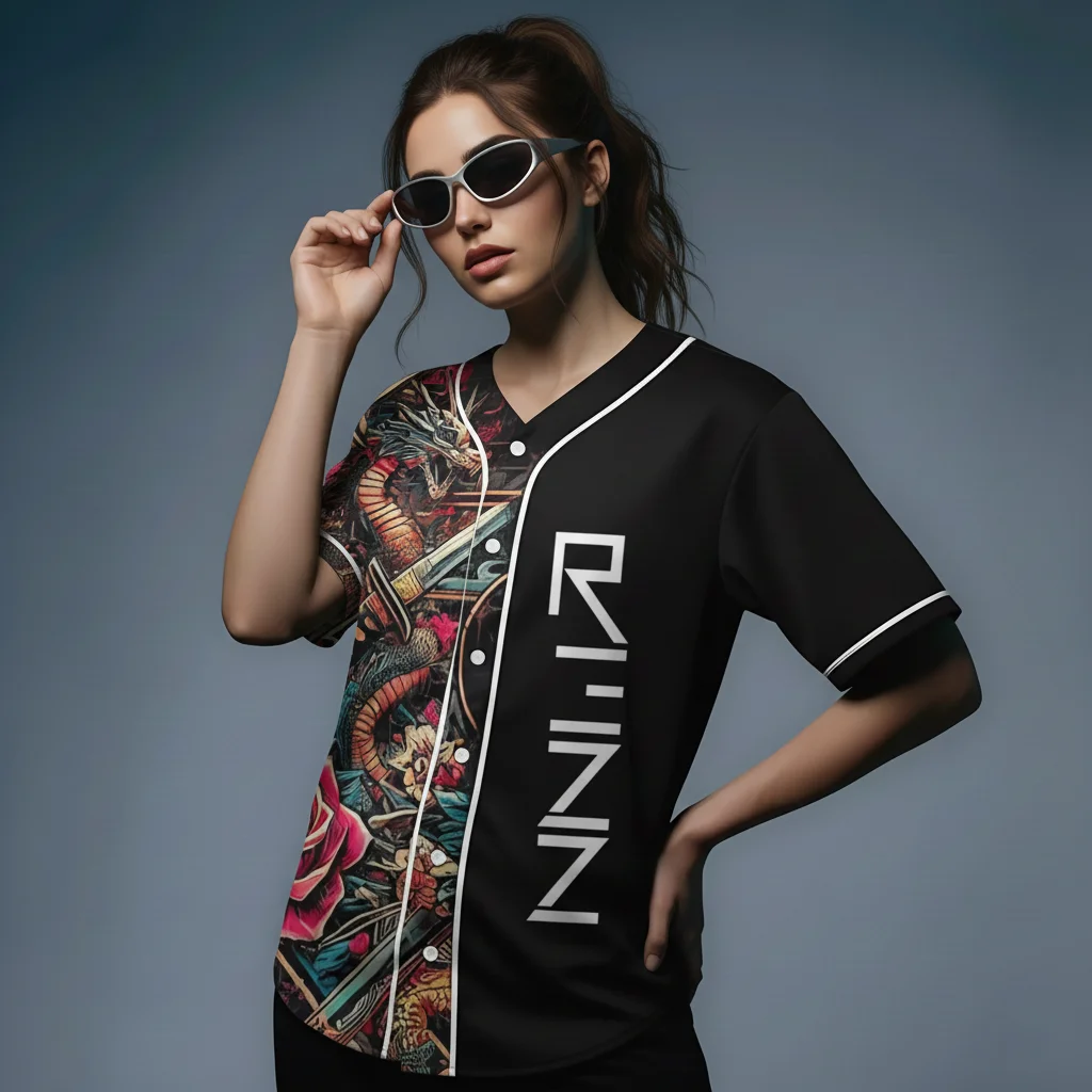Rezz rave baseball jersey for edm fest…