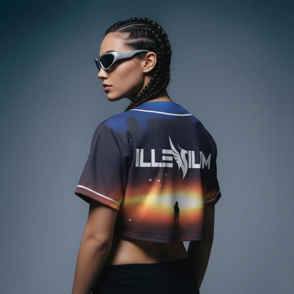Illenium Night light Crop Top jersey