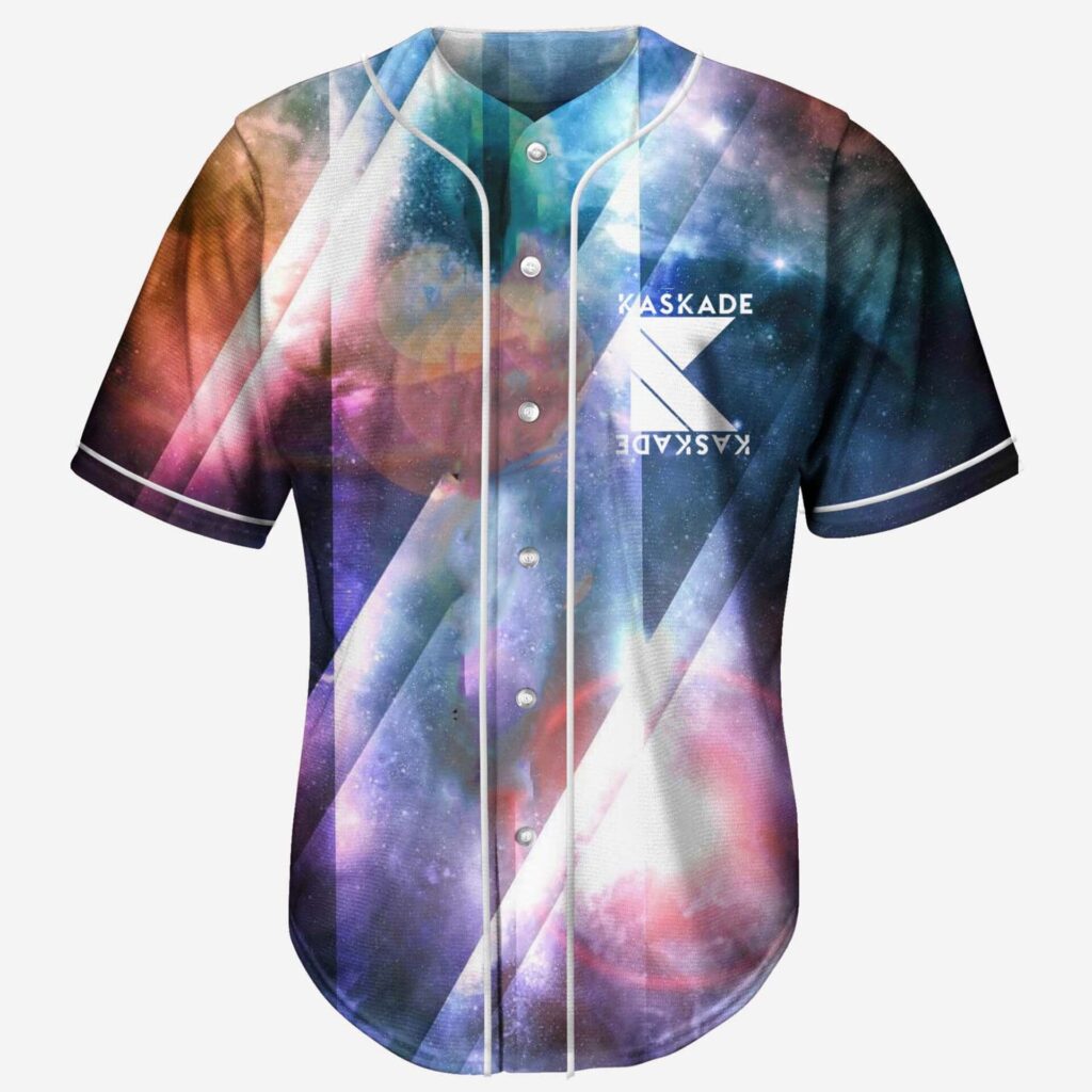 Kaskade rave baseball jersey for EDM f…
