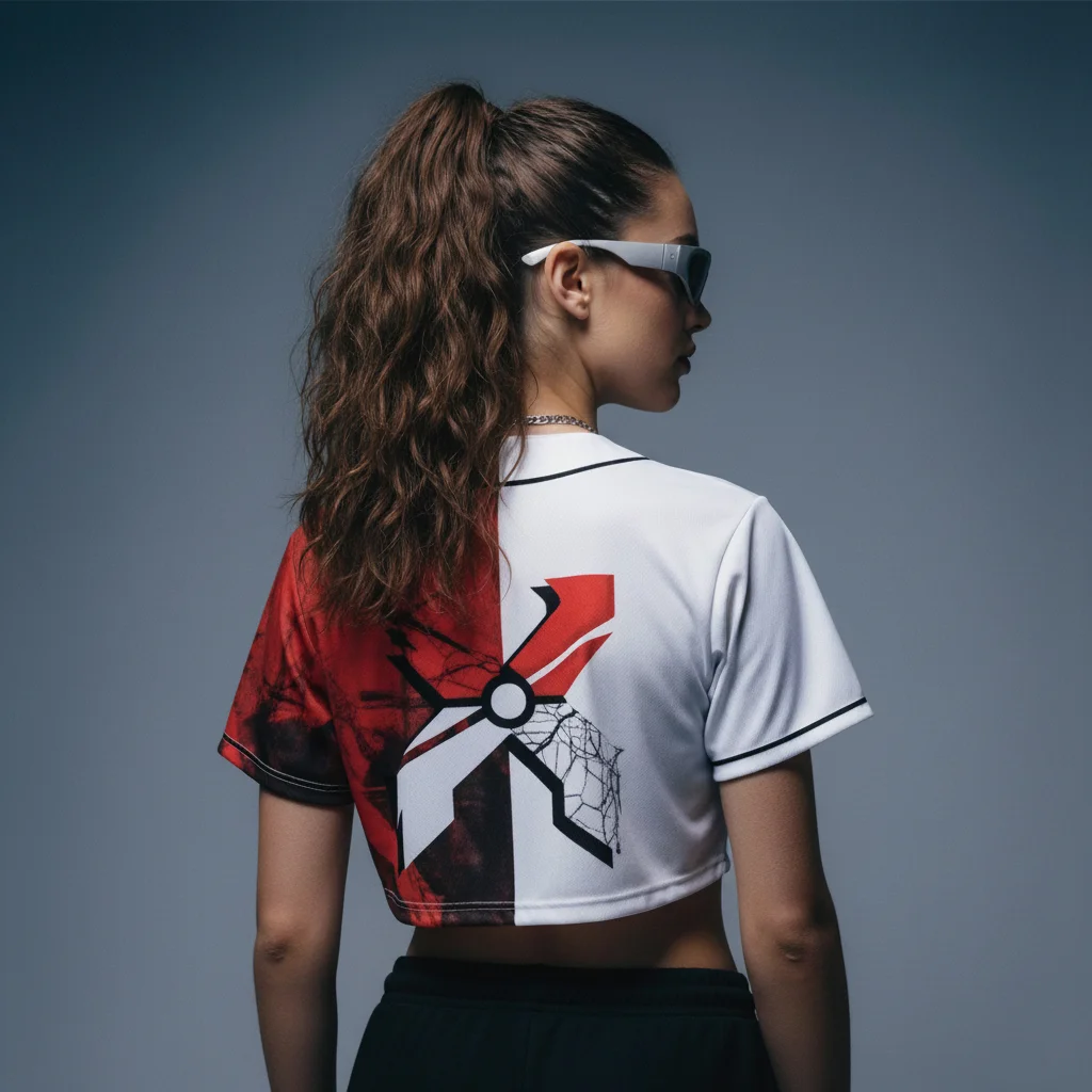 Excision Pokeball crop top jersey