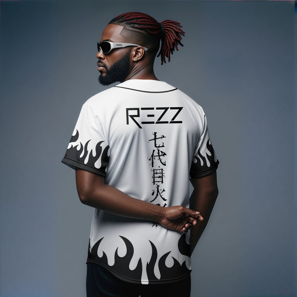Naruto Hokage Rezz baseball jersey