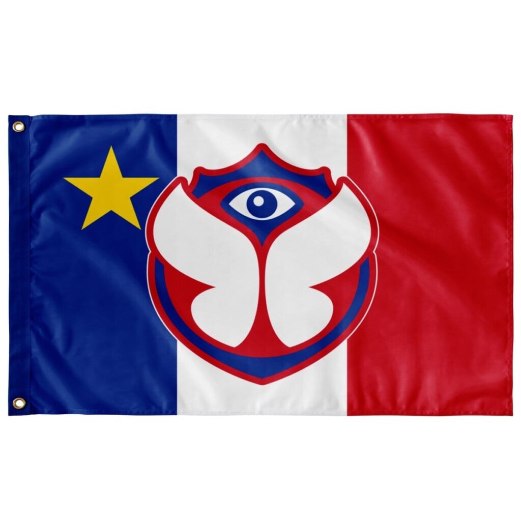 ACADIAN FLAG FOR FESTIVAL - TML