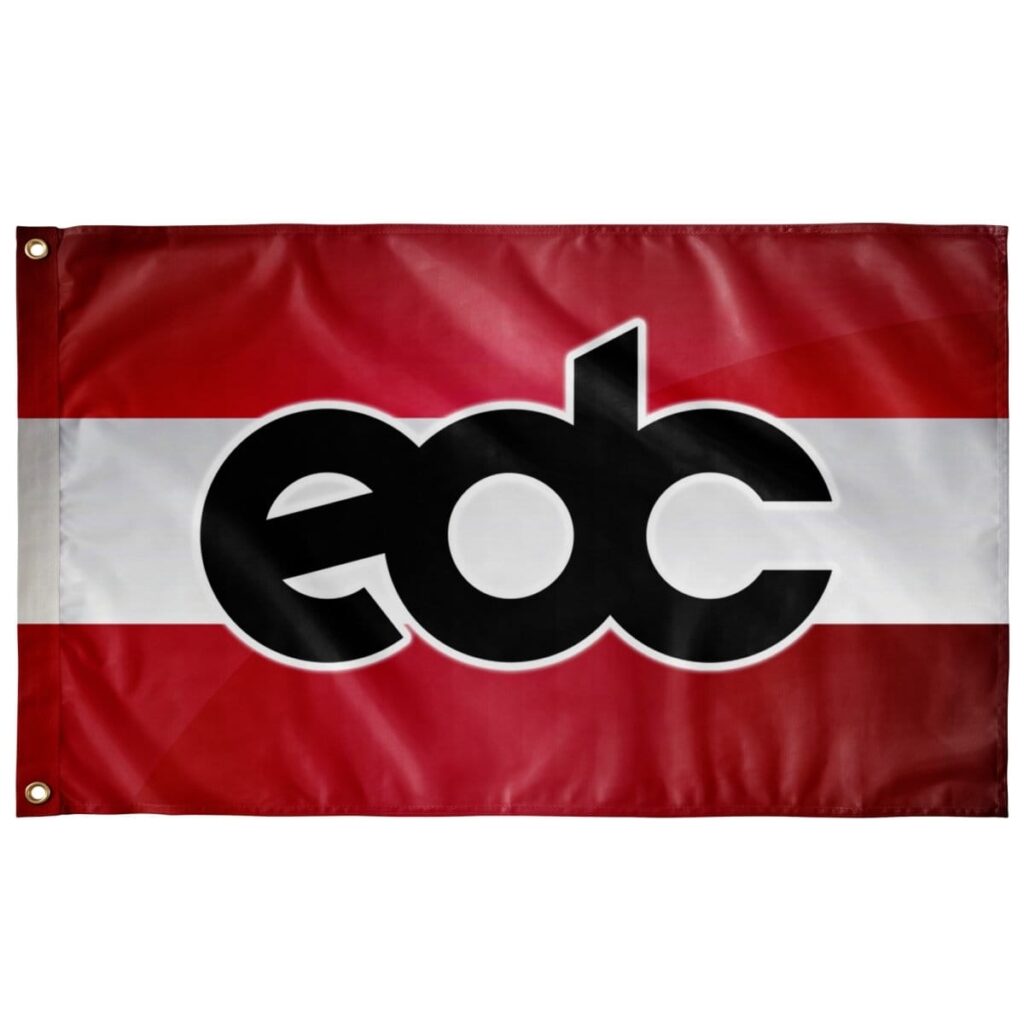 AUSTRIA FLAG FOR FESTIVAL - EDC