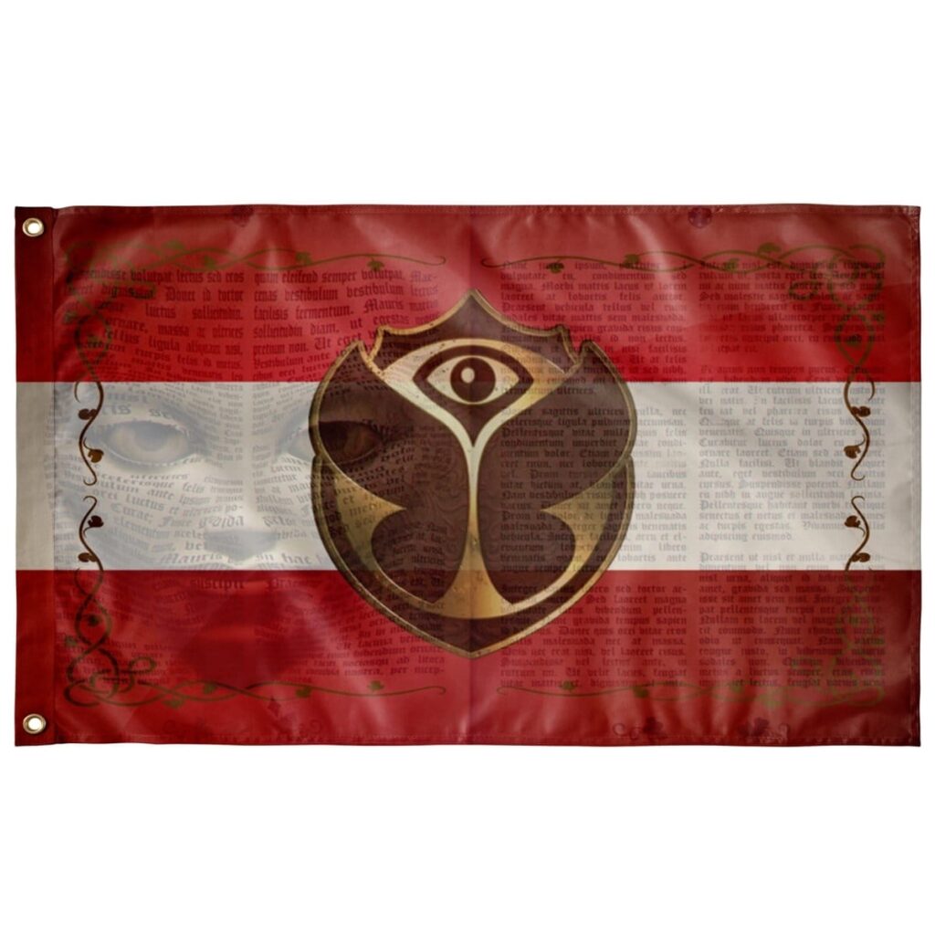 AUSTRIA FLAG FOR FESTIVAL - TML BOOK O…