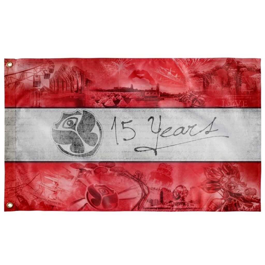 AUSTRIA TML FLAG - 15 YEARS VERSION