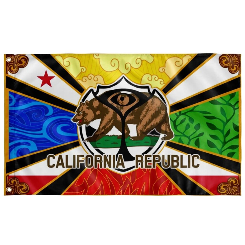 CALIFORNIA REPUBLIC TML FLAG