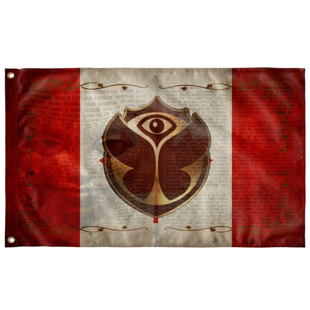 CANADA FLAG FOR FESTIVAL - TML BOOK OF…