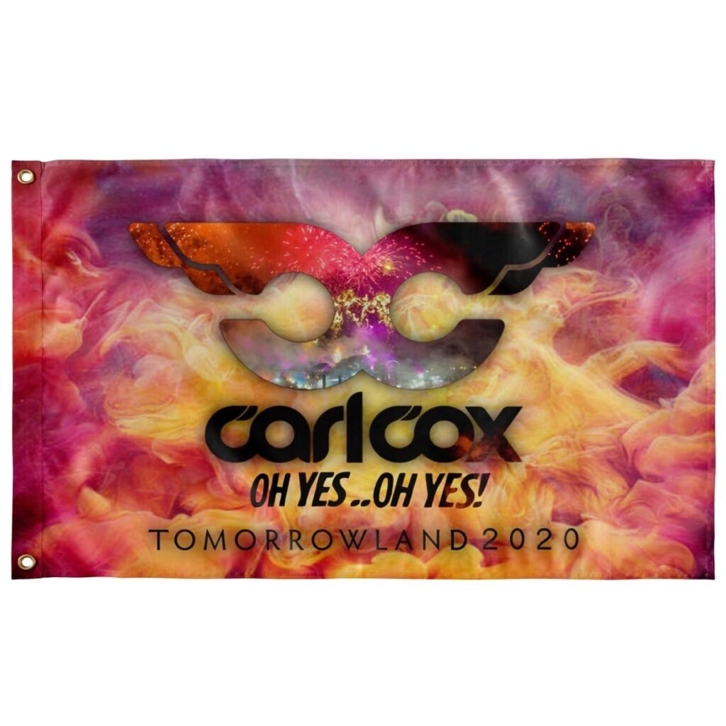 CARL COX CUSTOM FLAG
