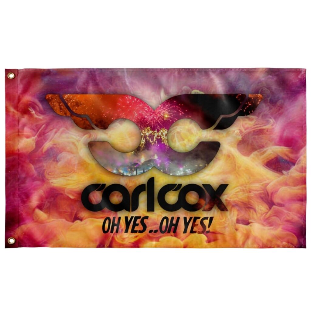 CARL COX CUSTOM FLAG
