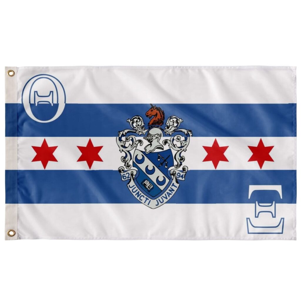CHICAGO CUSTOMIZED FLAG