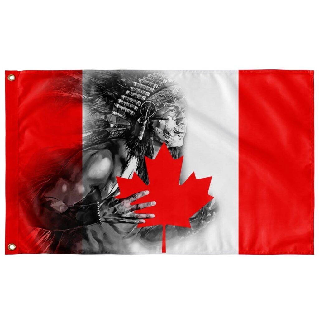 CUSTOM CANADA FLAG