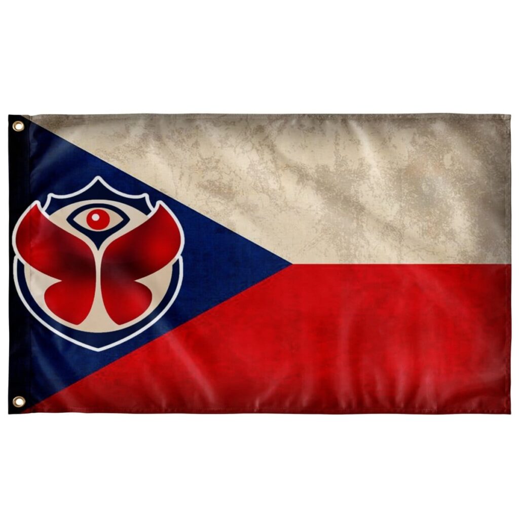 CZECH REPUBLIC FLAG FOR FESTIVAL 2-TML