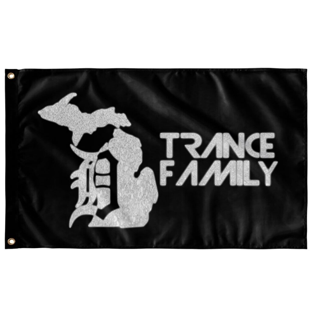 DETROIT TRANCE FAMILY FLAG