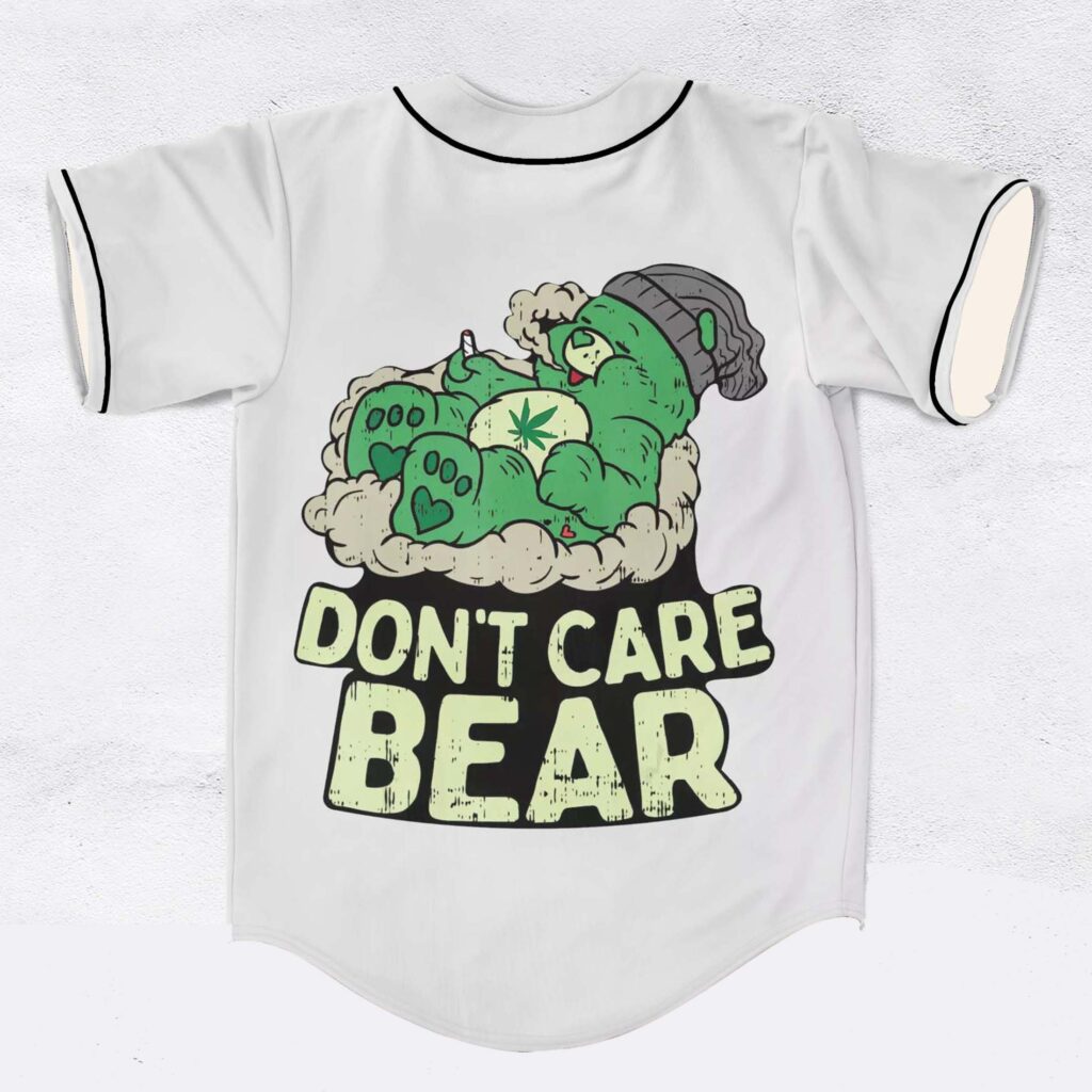 420 dont' care bear rave baseball jers…