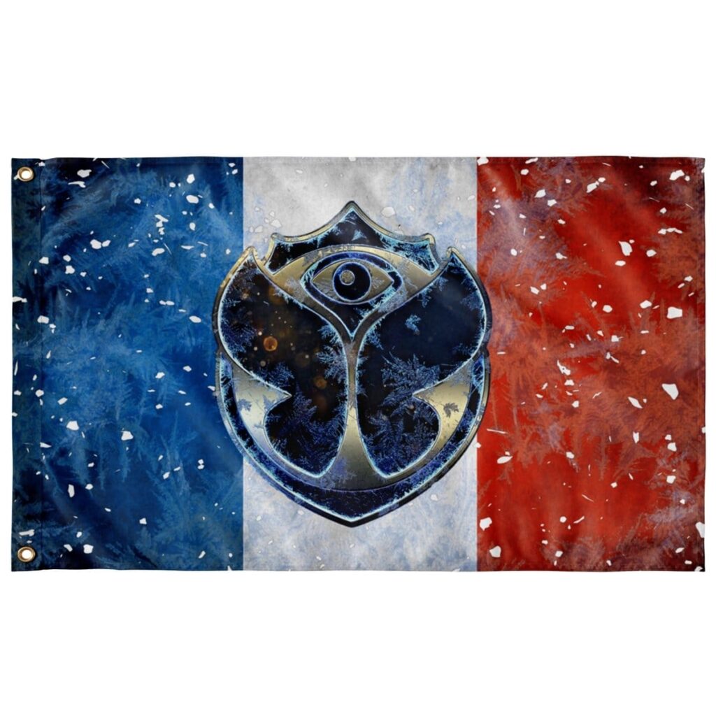 DRAPEAU DE FRANCE TOMORROWLAND WINTER