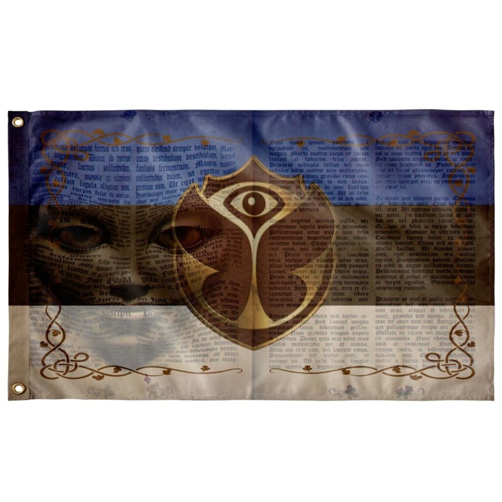 ESTONIA FLAG FOR FESTIVAL - TML BOOK O…