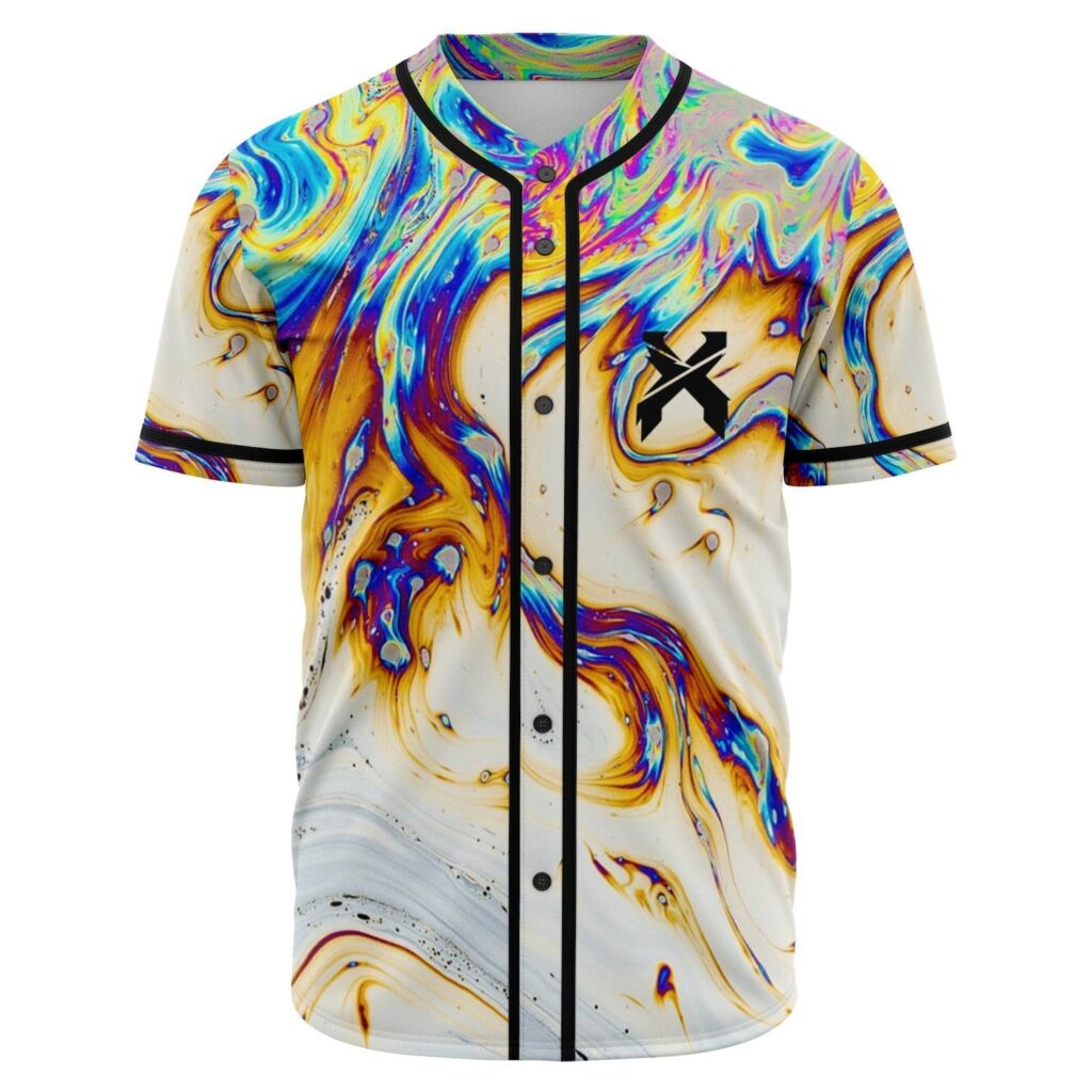 Excision Oil Slick Baseball Jersey