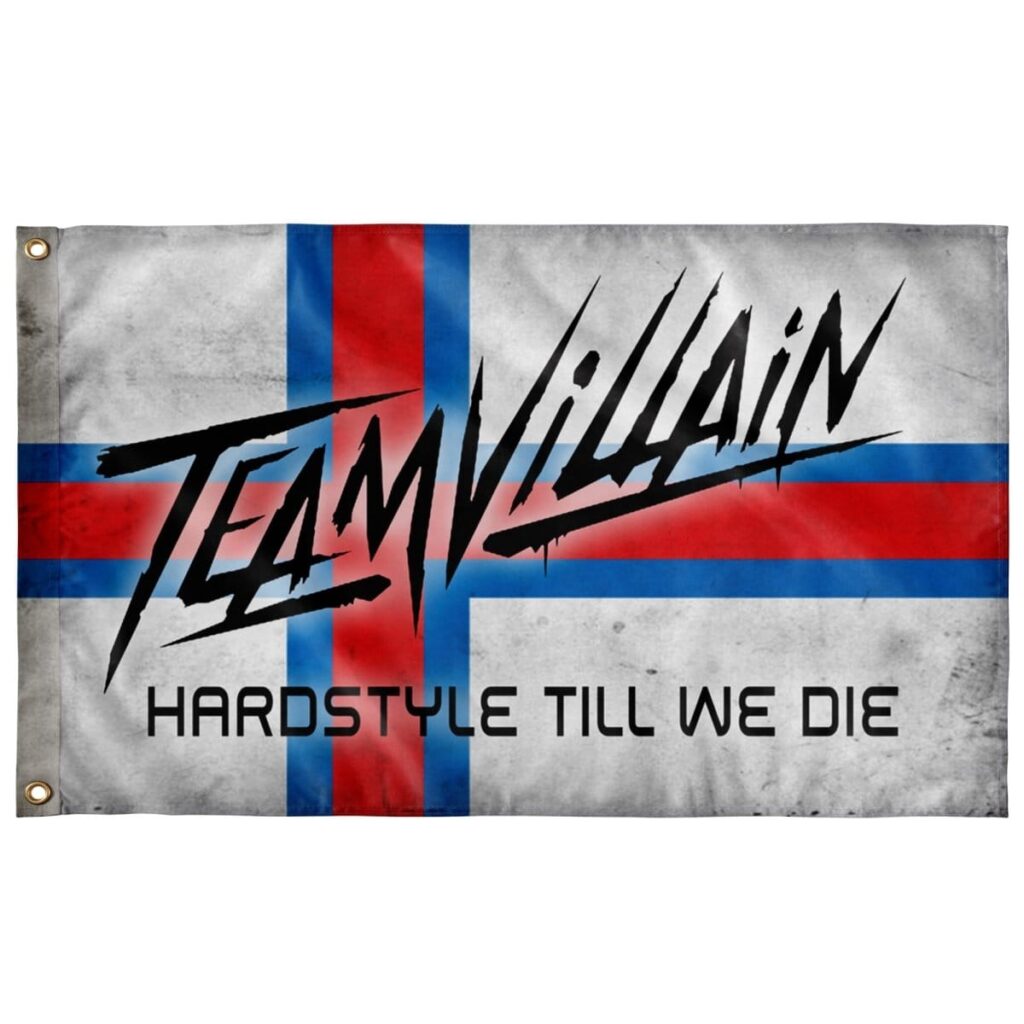 FAROE ISLANDS TEAMVILLAIN FLAG