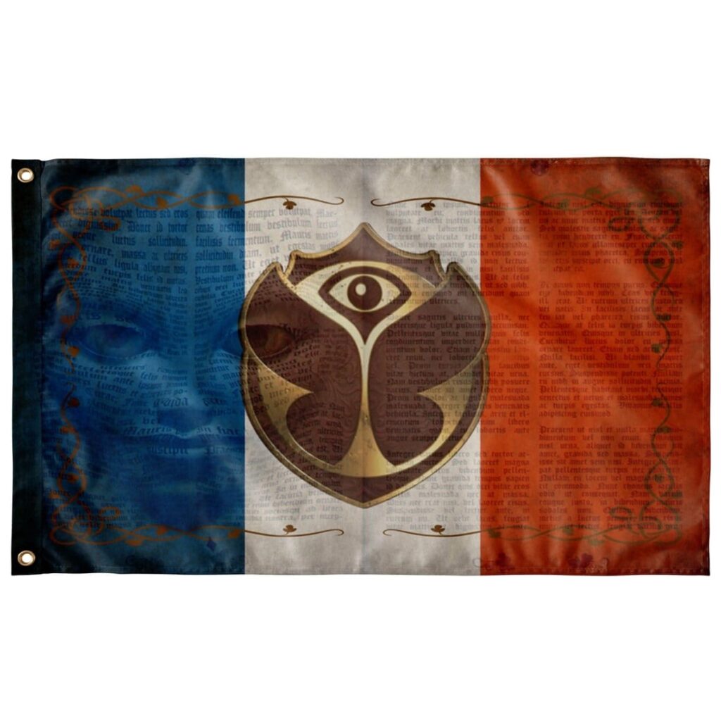 FRANCE TML RAVE FLAG