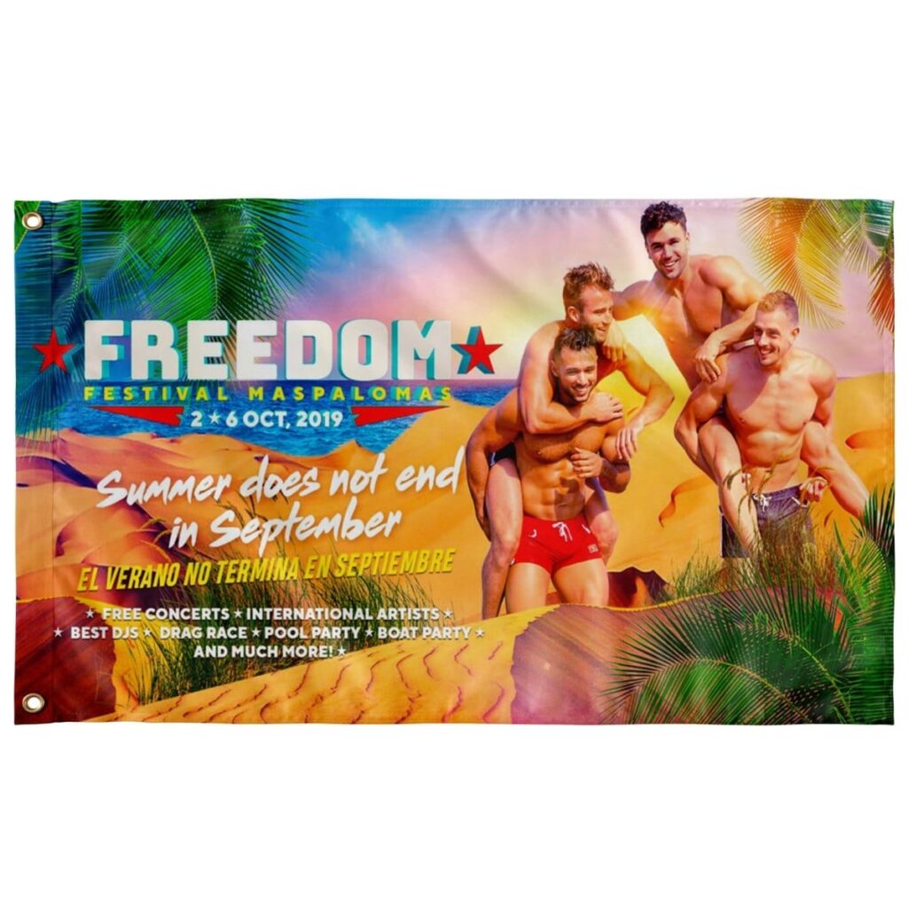 FREEDOM FESTIVAL FLAG