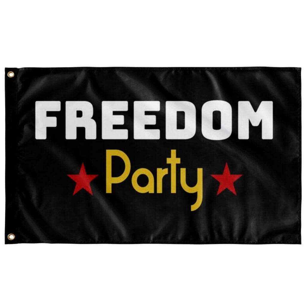 FREEDOM PARTY FLAG