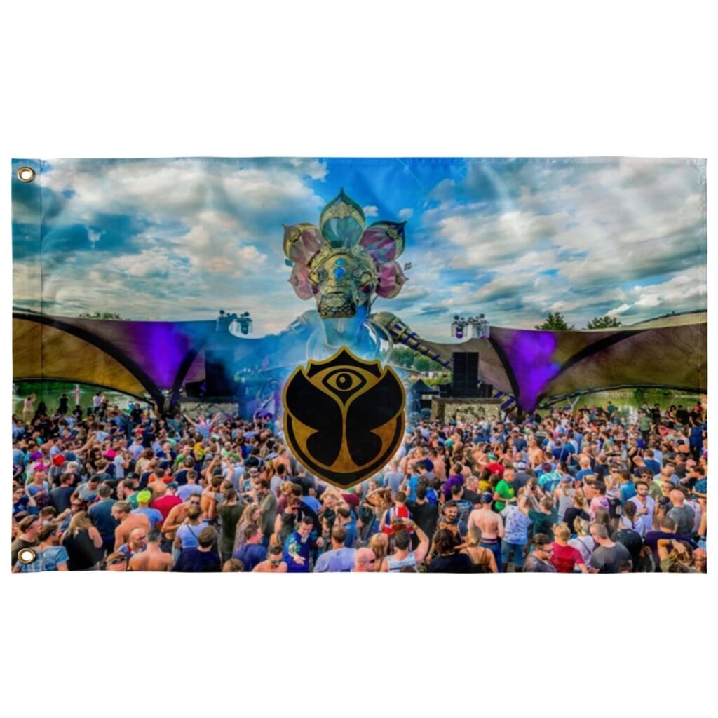 GARDEN ROSE TOMORROWLAND FLAG