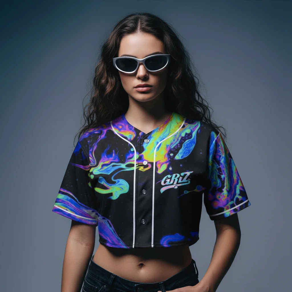 GRIZ Show Love Spread Love crop top je…