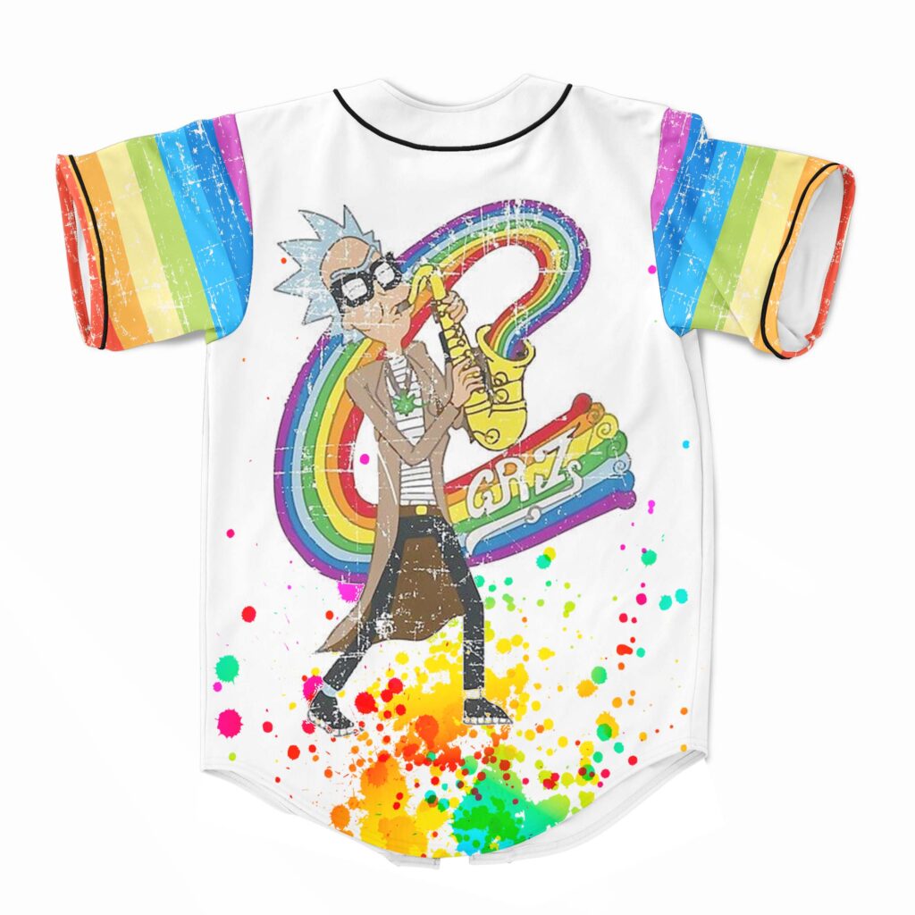 Griz rainbow trumpet rave jersey for E…