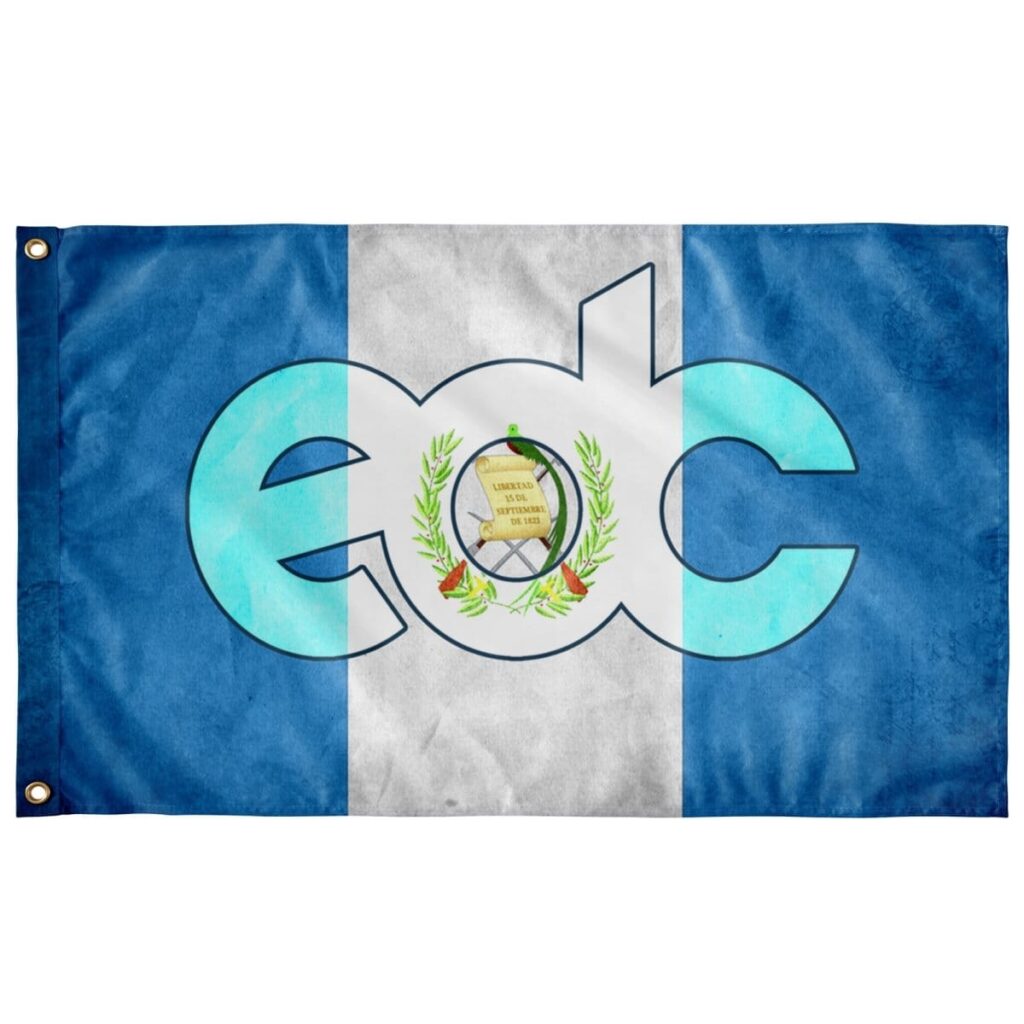 GUATEMALA FLAG FOR FESTIVAL - EDC
