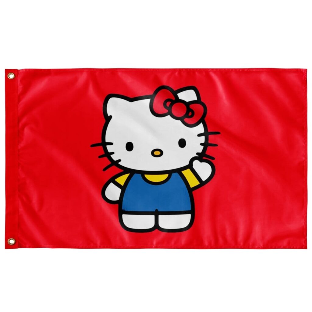 HELLO KITTY FLAG