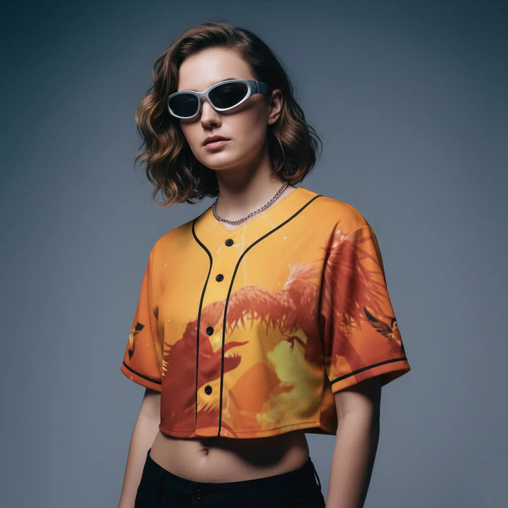 Illenium Excision crop top jersey