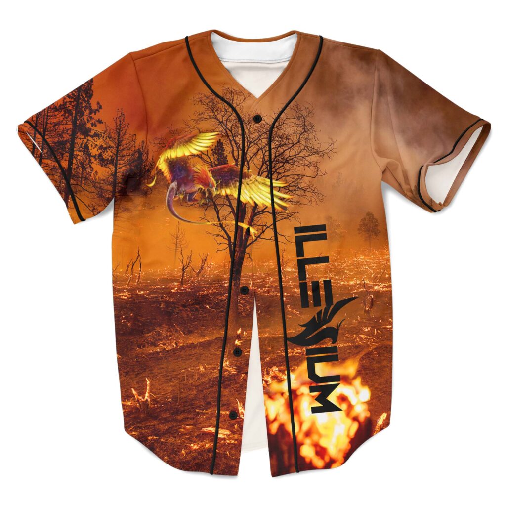 Illenium new fire rave jersey for Edm …