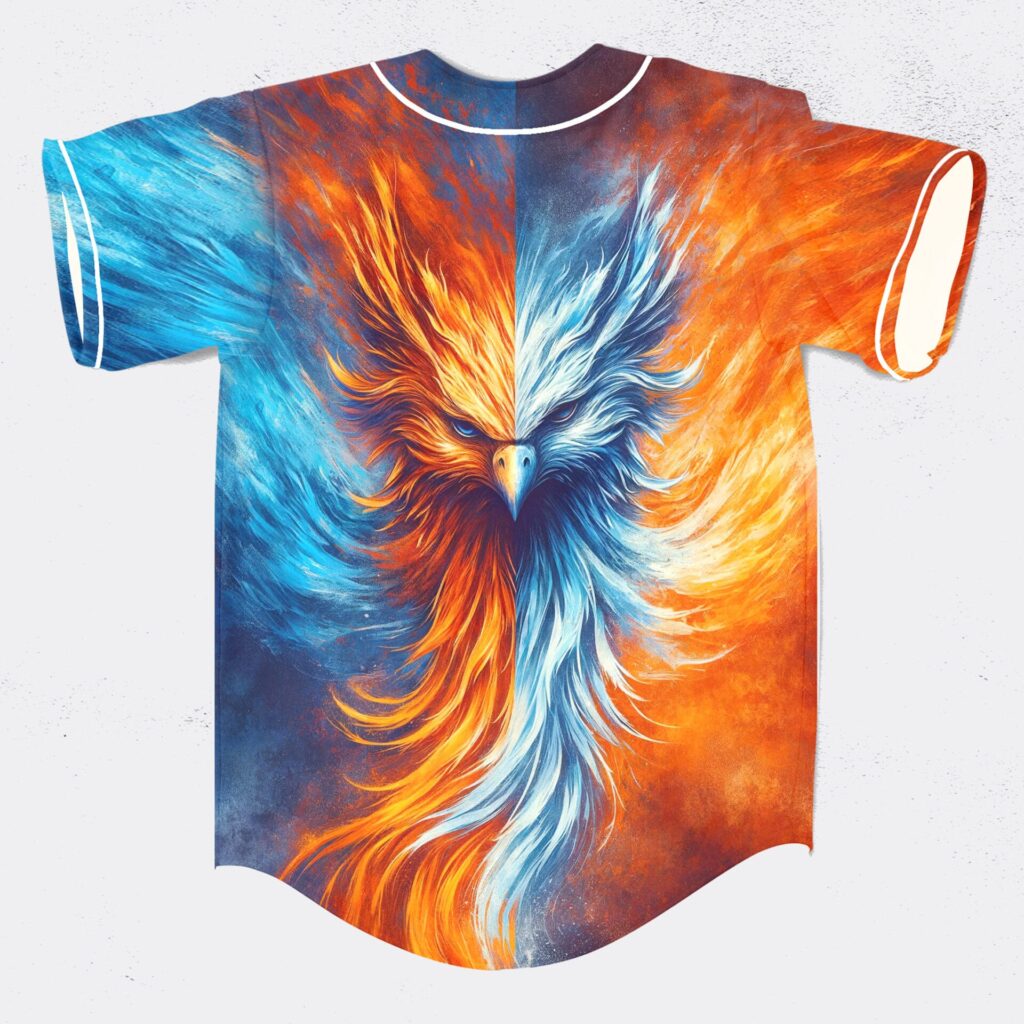 Illenium Phoenix orange and blue split…