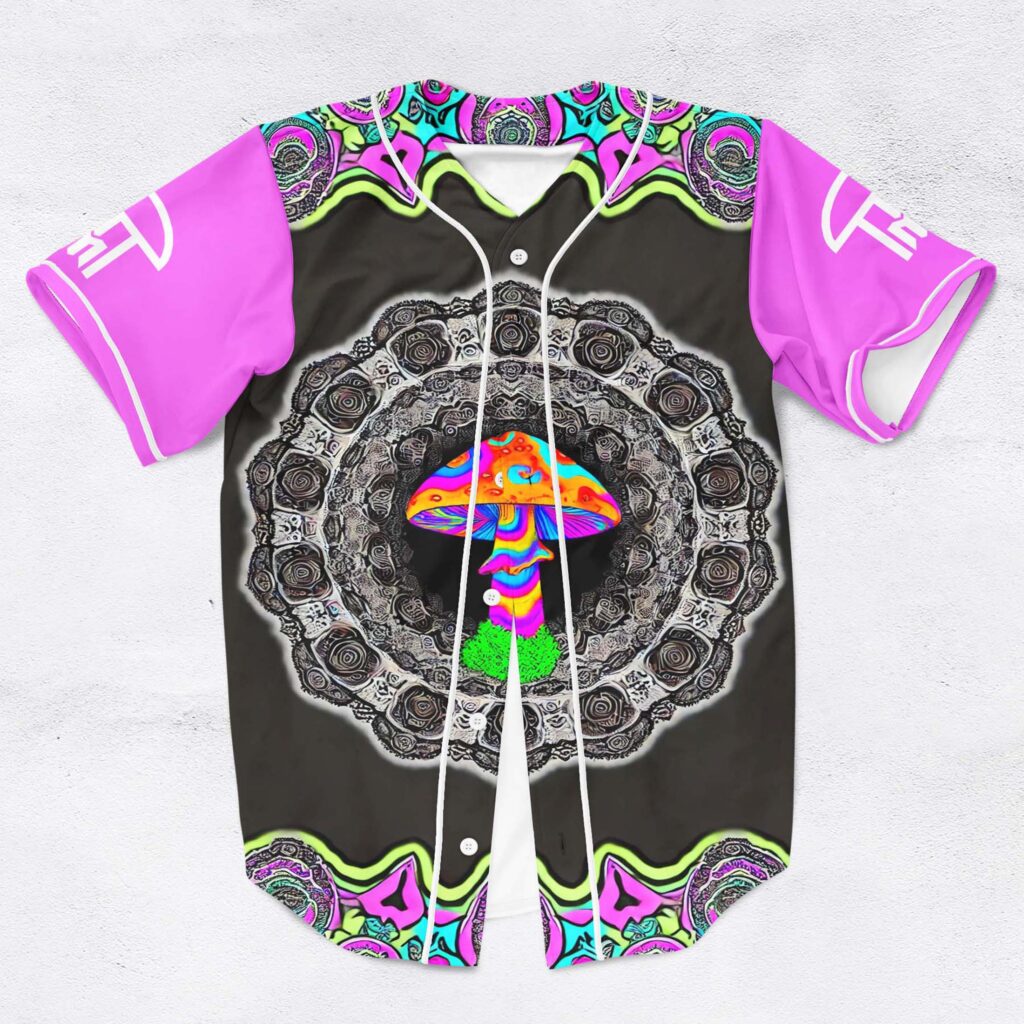 Infected mushroom rave baseball jersey…