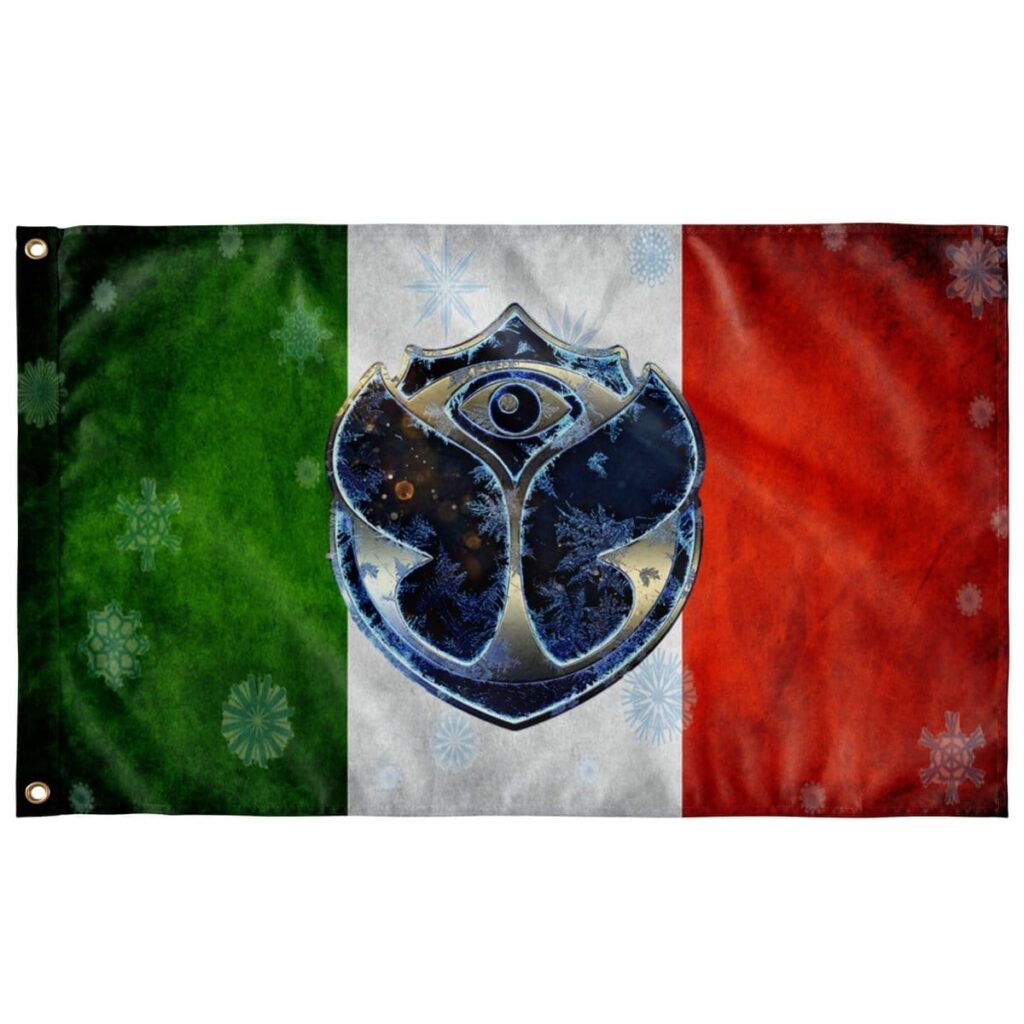 ITALIAN FLAG FOR FESTIVAL - TML WINTER
