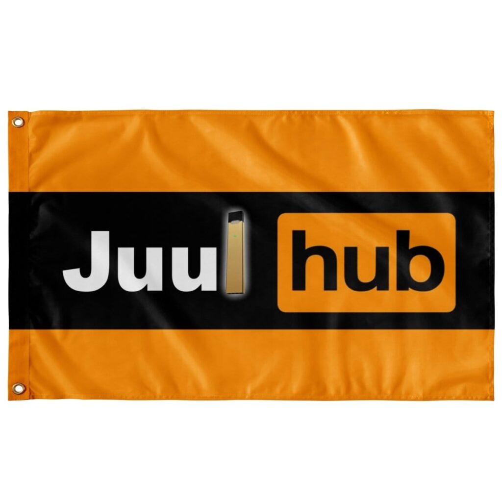 JUULHUB / PORNHUB STYLE FLAG