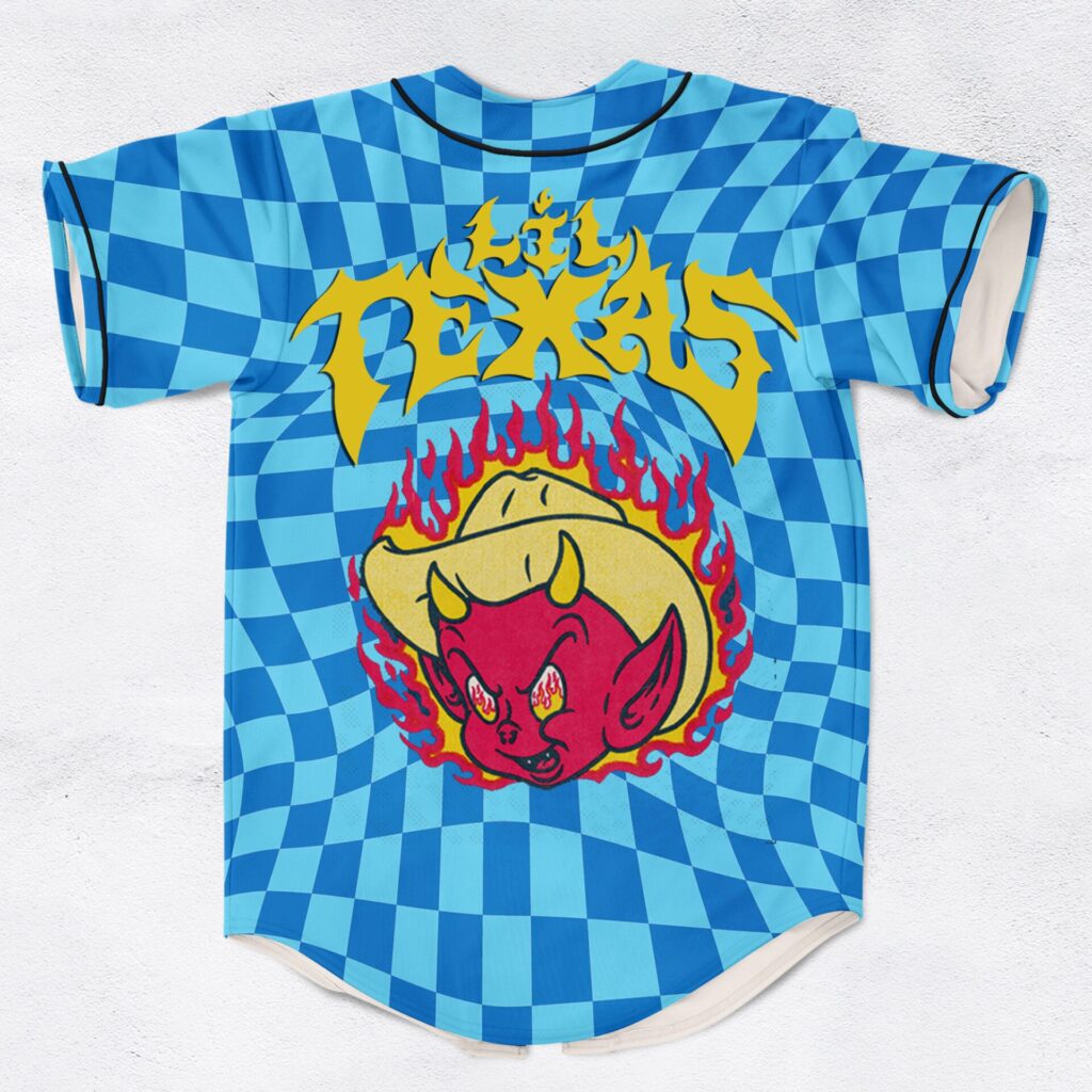 Lil Texas Rave Baseball Jersey for EDM…