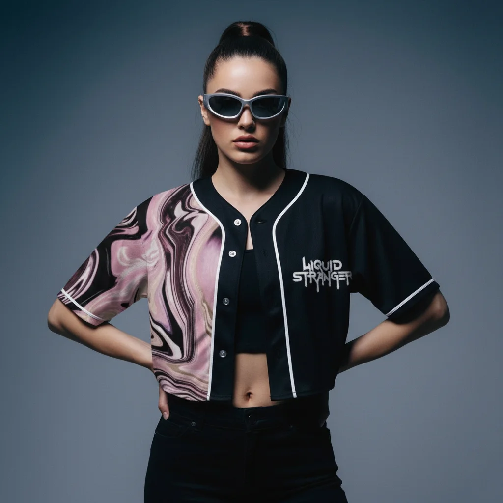 Liquid Stranger Nude Pink Oil Slick Cr…