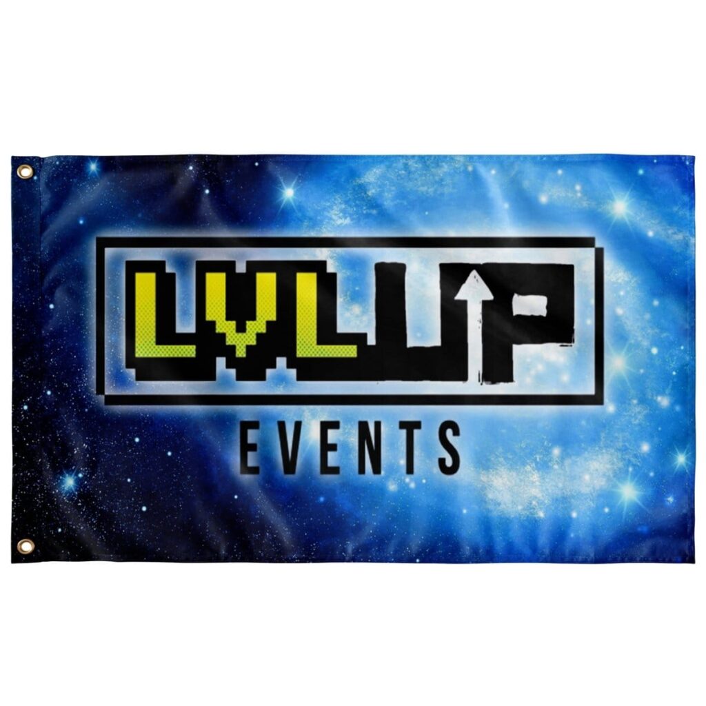 LVL UP EVENTS FLAG