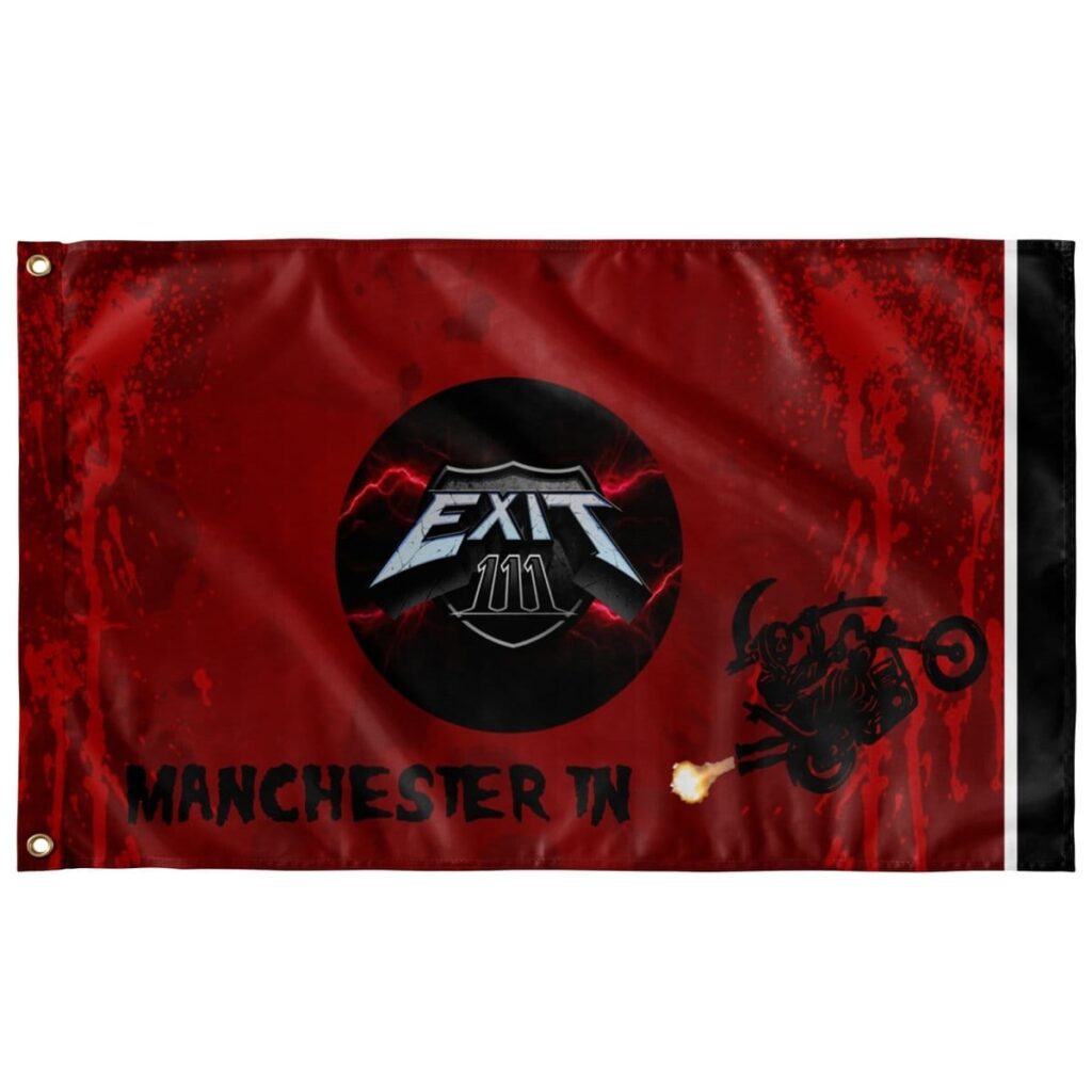 MANCHESTER TN CUSTOM FLAG