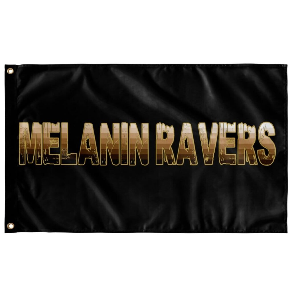MELANIN RAVERS FLAG