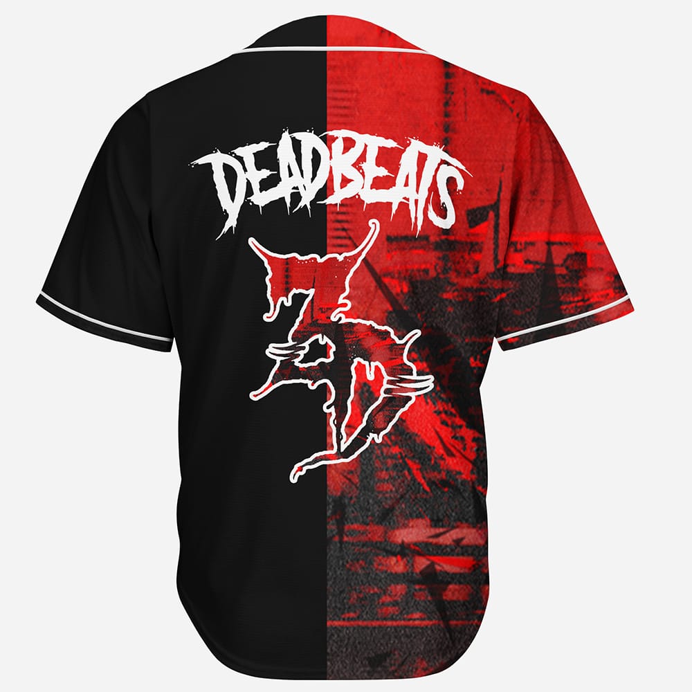 New Zeds dead deadbeats red grunge spl…