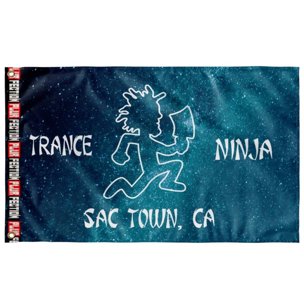 NINJA TRANCE FLAG