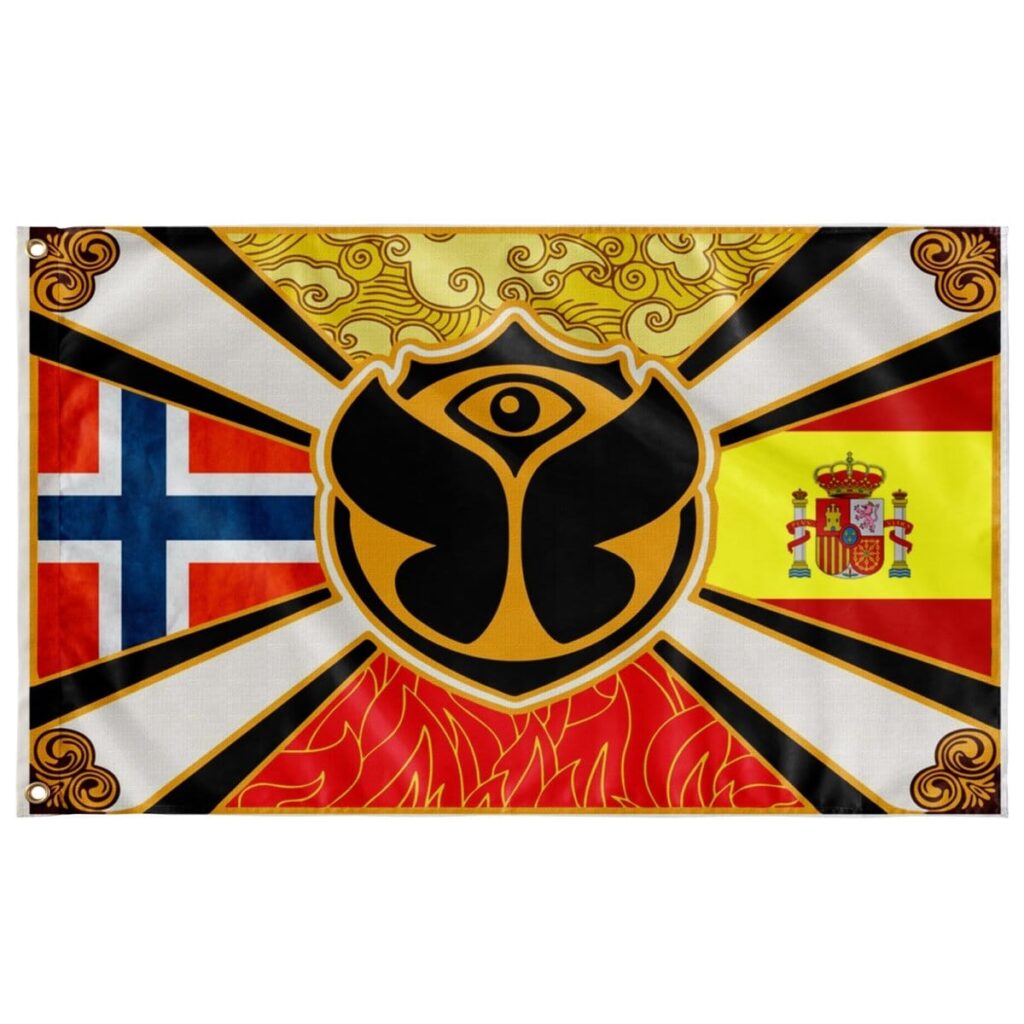 NORWAY SPAIN ORIGINAL TOMORROWLAND FLA…