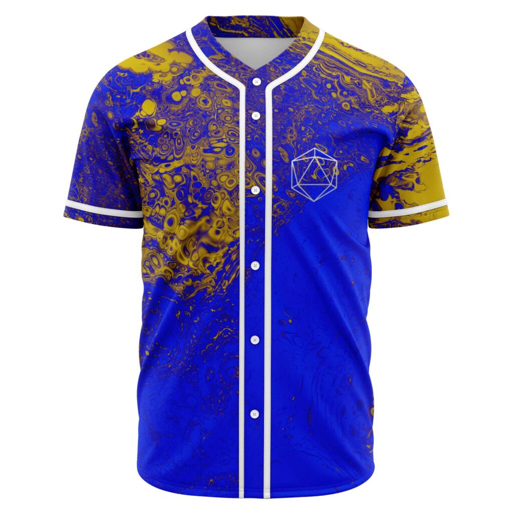 OIL SLICK CUSTOM ODESZA BASEBALL JERSE…