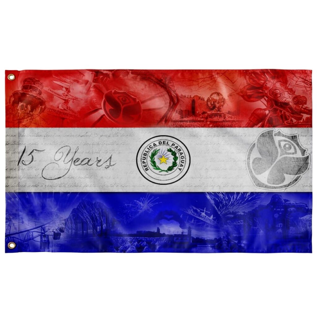 PARAGUAY TML FLAG - 15 YEARS VERSION