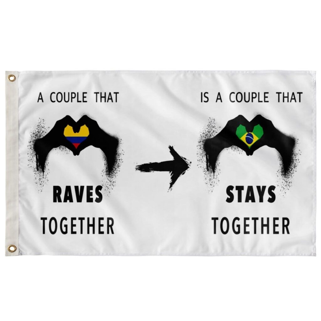 RAVE COUPLE FLAG