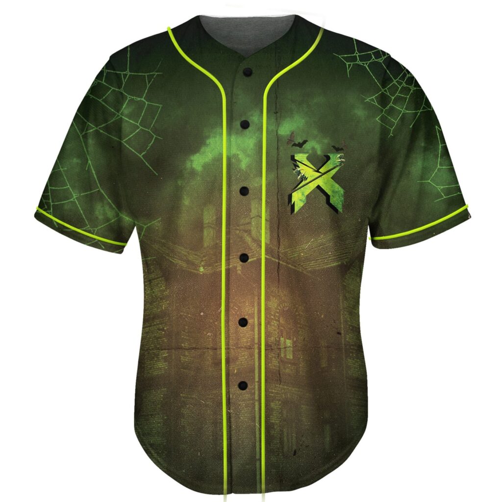 Scary custom excision baseball jersey